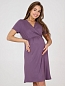 Женская ночная сорочка для беременных и кормящих 8.152/1 черничная