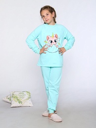 Детская пижама "Милота" / Мята