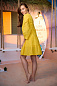 Женское Платье 67035 Желтое
