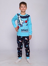 Детская пижама "Орбита" длинный рукав