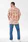 Мужская рубашка "Багамы" 2111-К / Оранжевый
