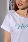 Женская футболка Элемент / Белая
